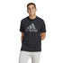 T-shirt nera da uomo con logo camouflage adidas Badge of Sport, Abbigliamento Sport, SKU a722000421, Immagine 0